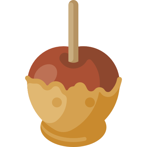 maçã caramelizada Special Flat Ícone