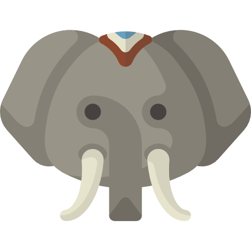 słoń Special Flat ikona