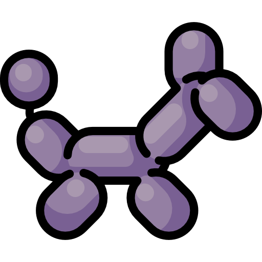 Balloon modelling Special Lineal color icon