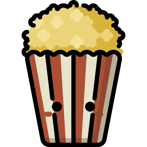 Popcorn Special Lineal color icon