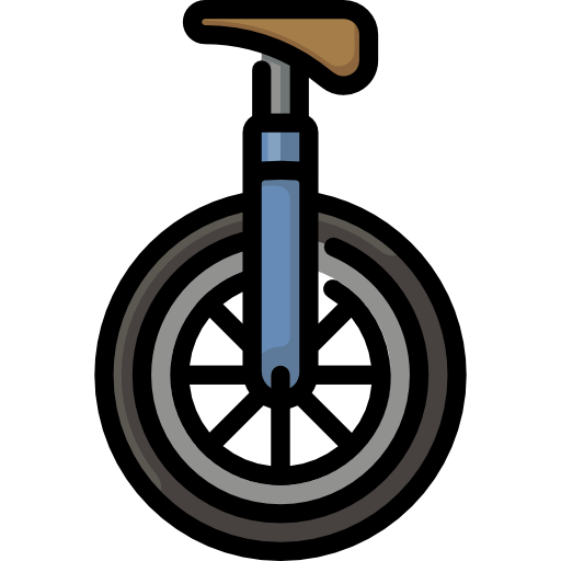 einrad Special Lineal color icon