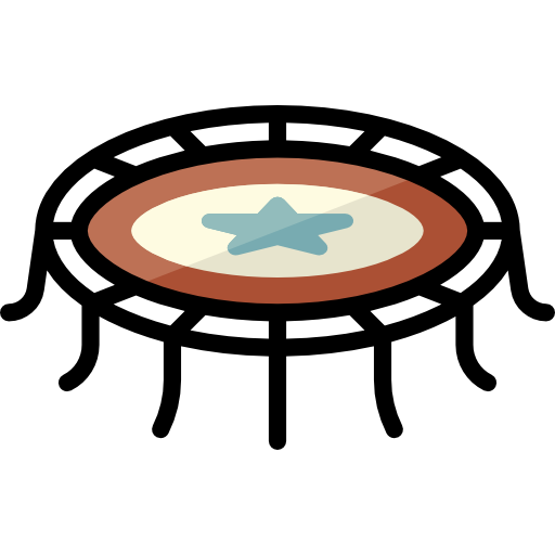 トランポリン Special Lineal color icon
