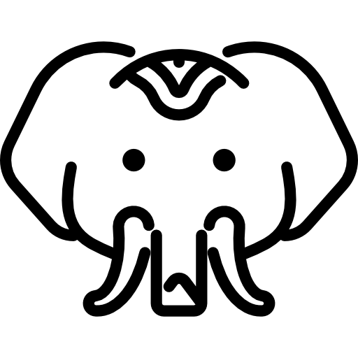 elefante Special Lineal icona