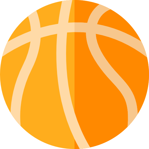 baloncesto Basic Straight Flat icono