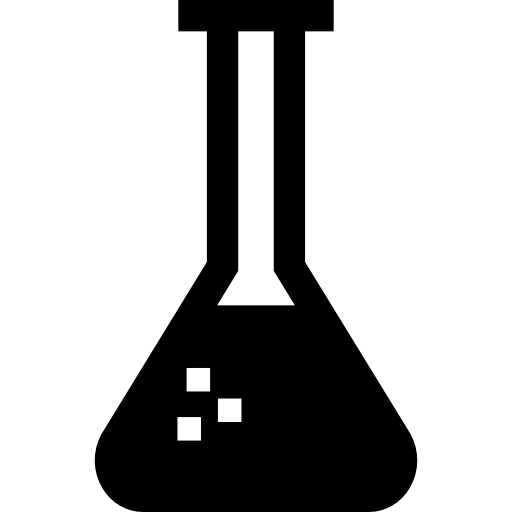 erlenmeyer Basic Straight Filled icon