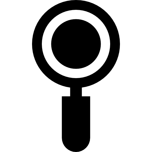 루페 Basic Straight Filled icon