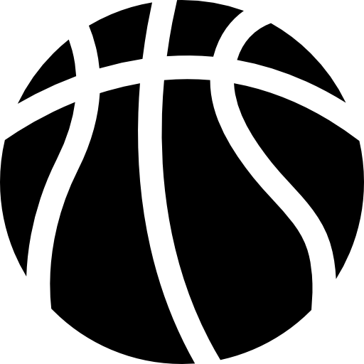 Баскетбол Basic Straight Filled иконка