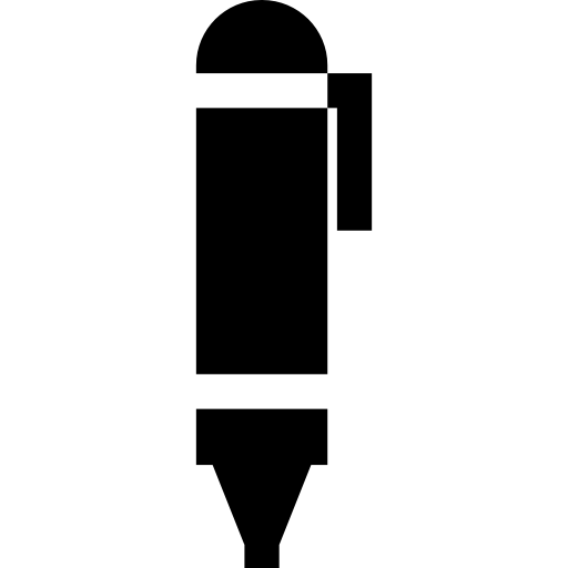 펜 Basic Straight Filled icon