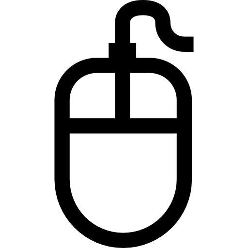 Mouse Basic Straight Lineal icon
