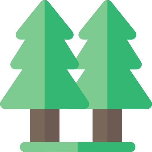 bäume Basic Rounded Flat icon