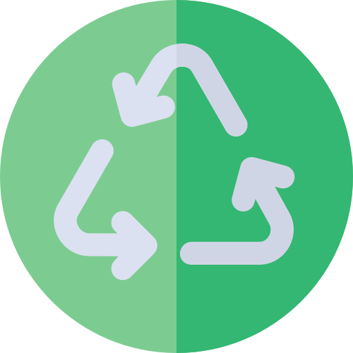 Recycling Basic Rounded Flat icon