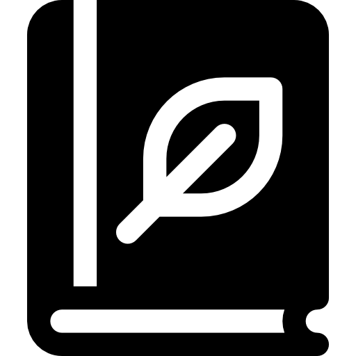 도서 Basic Rounded Filled icon