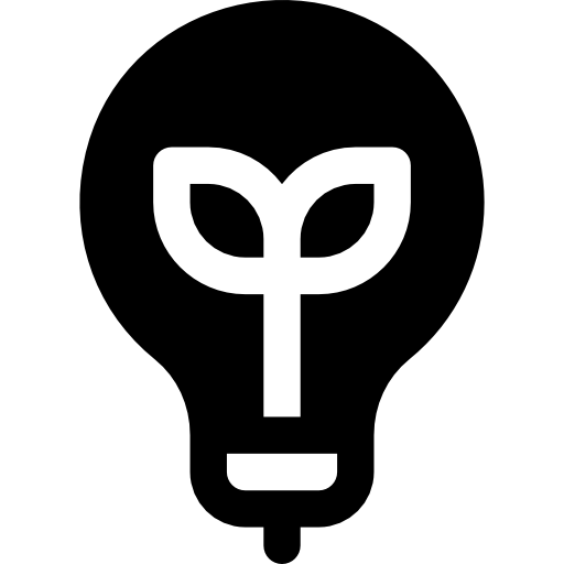 エコロジー電球 Basic Rounded Filled icon