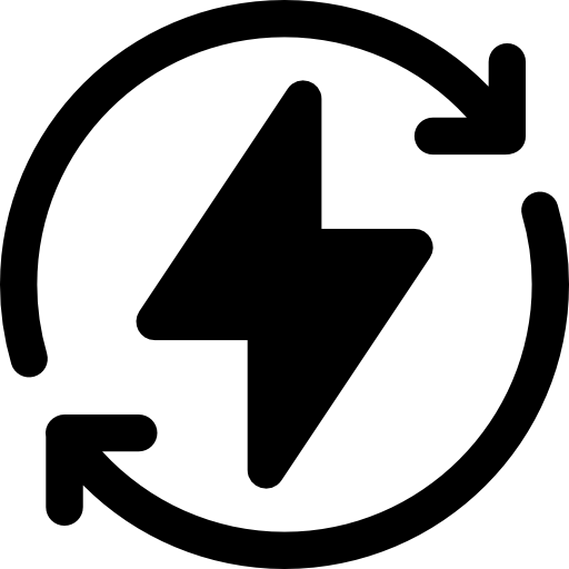 볼트 Basic Rounded Filled icon