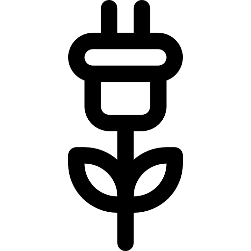 플러그 Basic Rounded Lineal icon