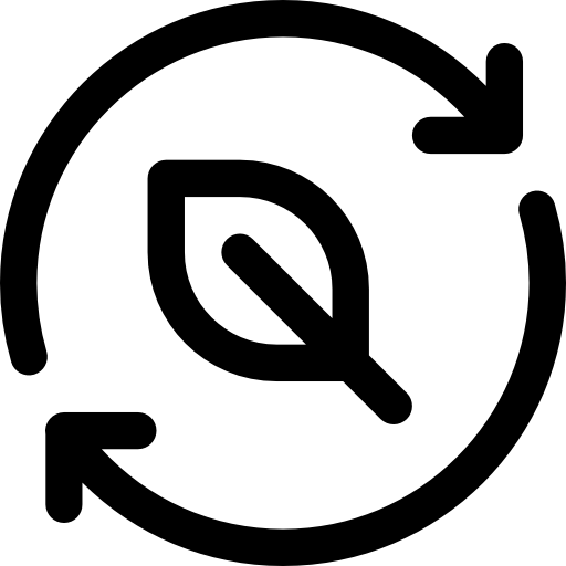 이파리 Basic Rounded Lineal icon