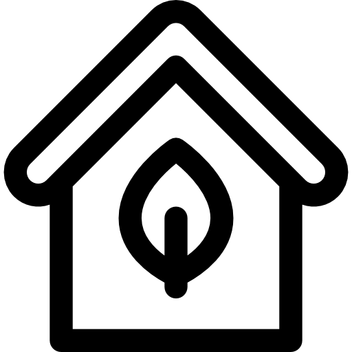 Дом Basic Rounded Lineal иконка