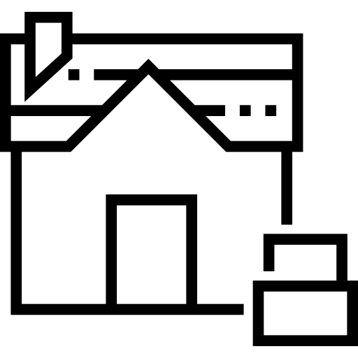 집 Detailed Straight Lineal icon