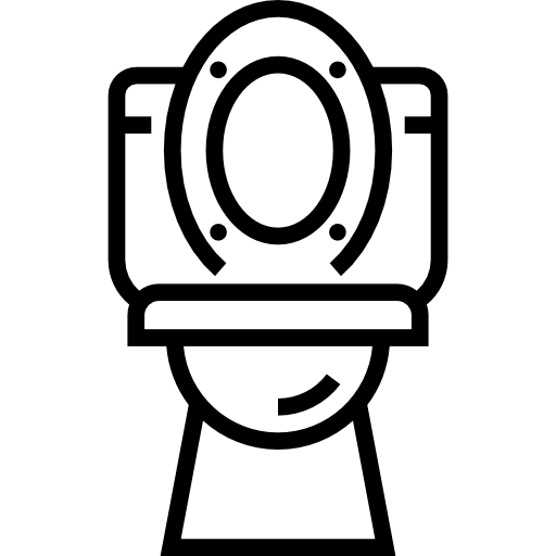 화장실 Detailed Straight Lineal icon