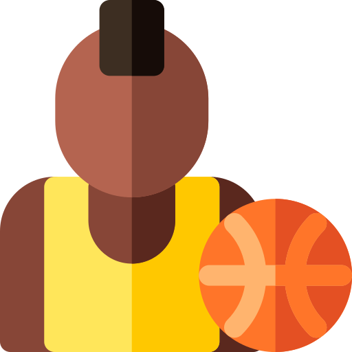 basketball-spieler Basic Rounded Flat icon