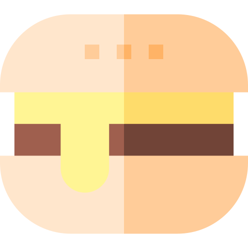 hamburger Basic Straight Flat Ícone