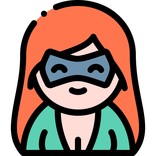 Superhero Detailed Rounded Lineal color icon