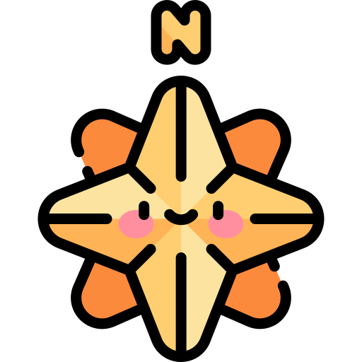 North Kawaii Lineal color icon
