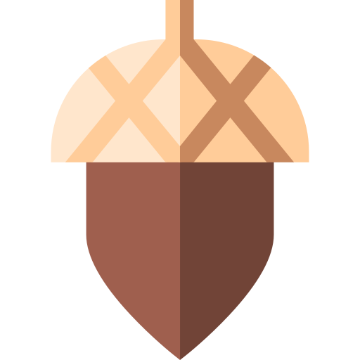 Chestnut Basic Straight Flat icon