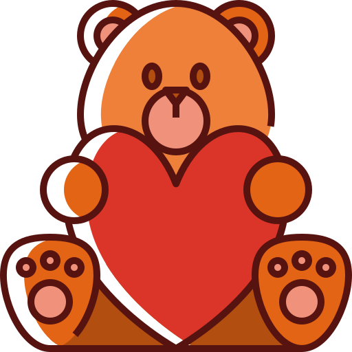 urso teddy Generic Color Omission Ícone