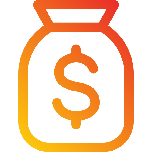 Money bag Generic Gradient icon