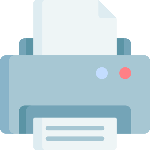 impresora Special Flat icono