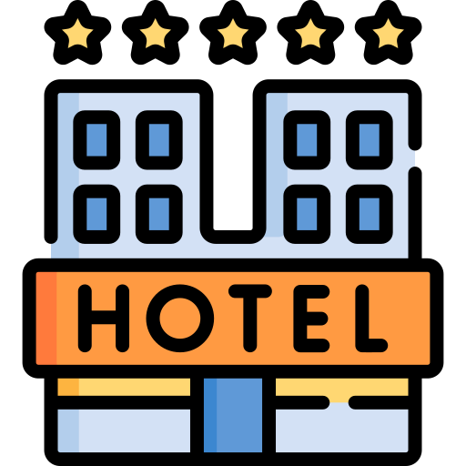 호텔 Special Lineal color icon