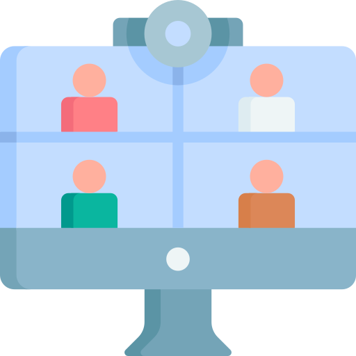 online-meeting Special Flat icon