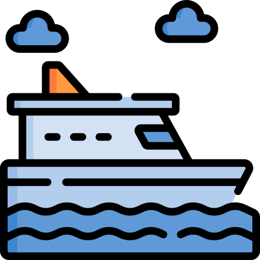 Yacht Special Lineal color icon