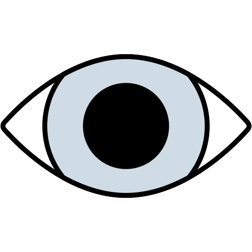 auge Generic Outline Color icon