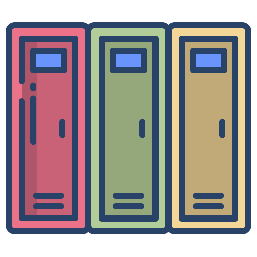 Locker Icongeek26 Linear Colour icon