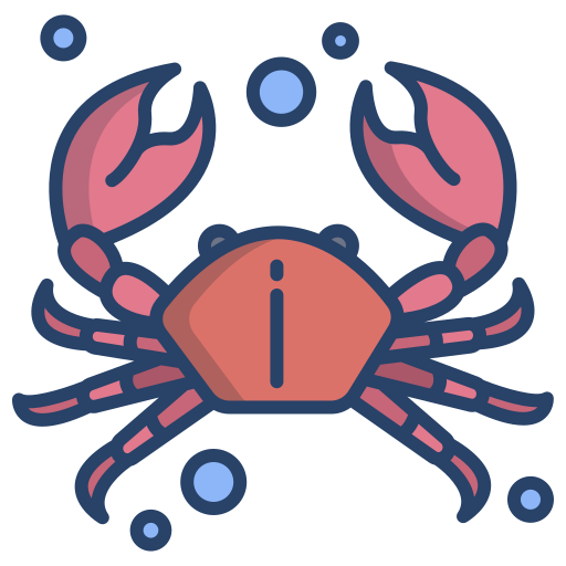 Crab Icongeek26 Linear Colour icon