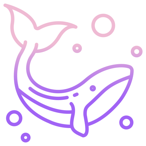 balena Icongeek26 Outline Gradient icona