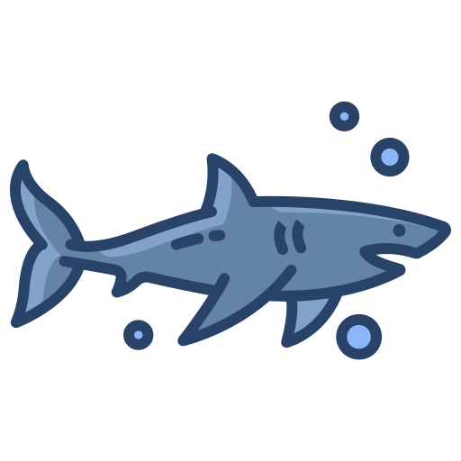 Shark Icongeek26 Linear Colour icon