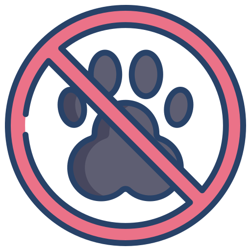 No pets allowed Icongeek26 Linear Colour icon