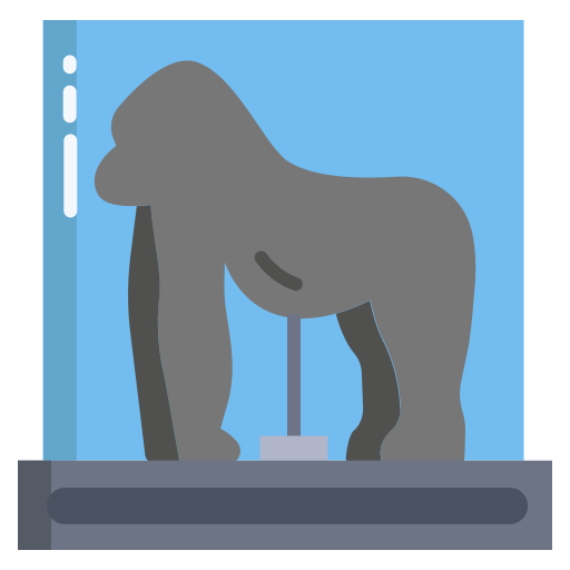 gorila Icongeek26 Flat icono