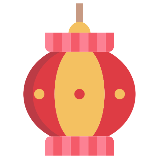 Chinese lantern Icongeek26 Flat icon