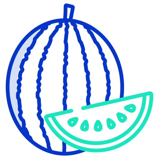 wassermelone Icongeek26 Outline Colour icon