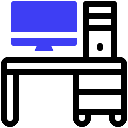 computadora de escritorio Generic Mixed icono
