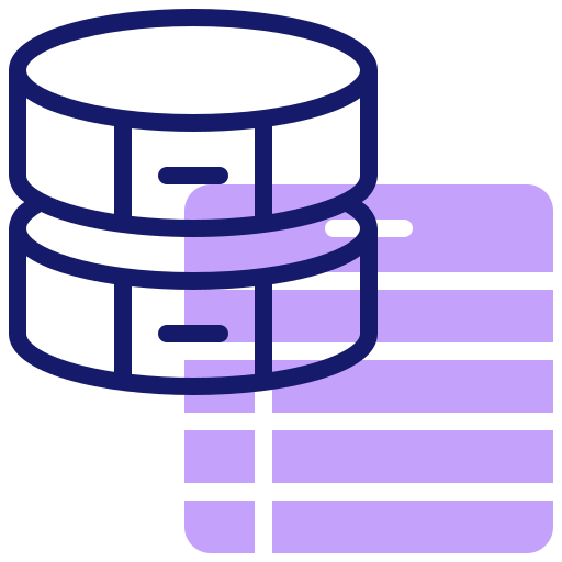 databank Inipagistudio Lineal Color icoon