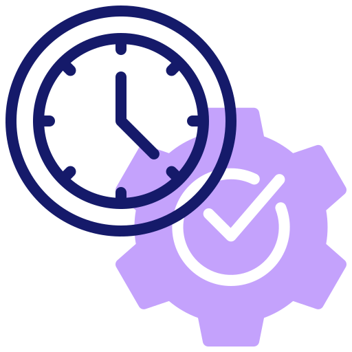 Time management Inipagistudio Lineal Color icon