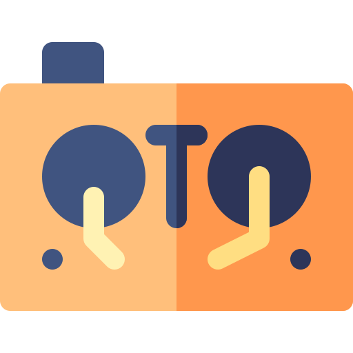 Turntable Basic Rounded Flat icon