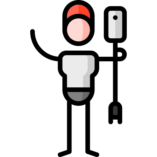 Зарядное устройство Puppet Characters Lineal Color иконка