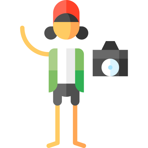 digitaler nomade Puppet Characters Flat icon