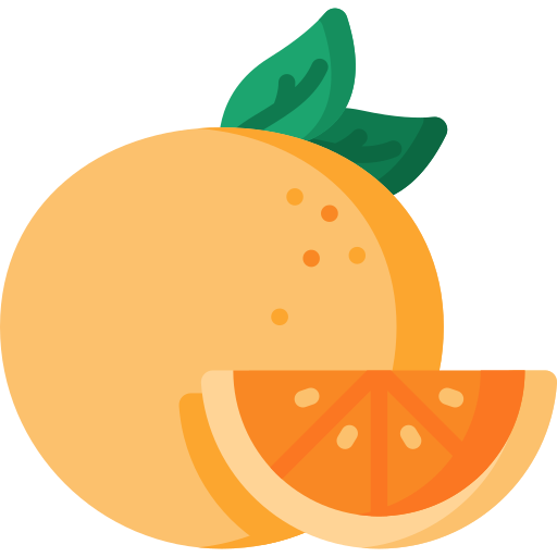laranja Special Flat Ícone